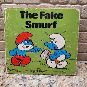 Vintage Random House The Fake Smurf Storybook 1981